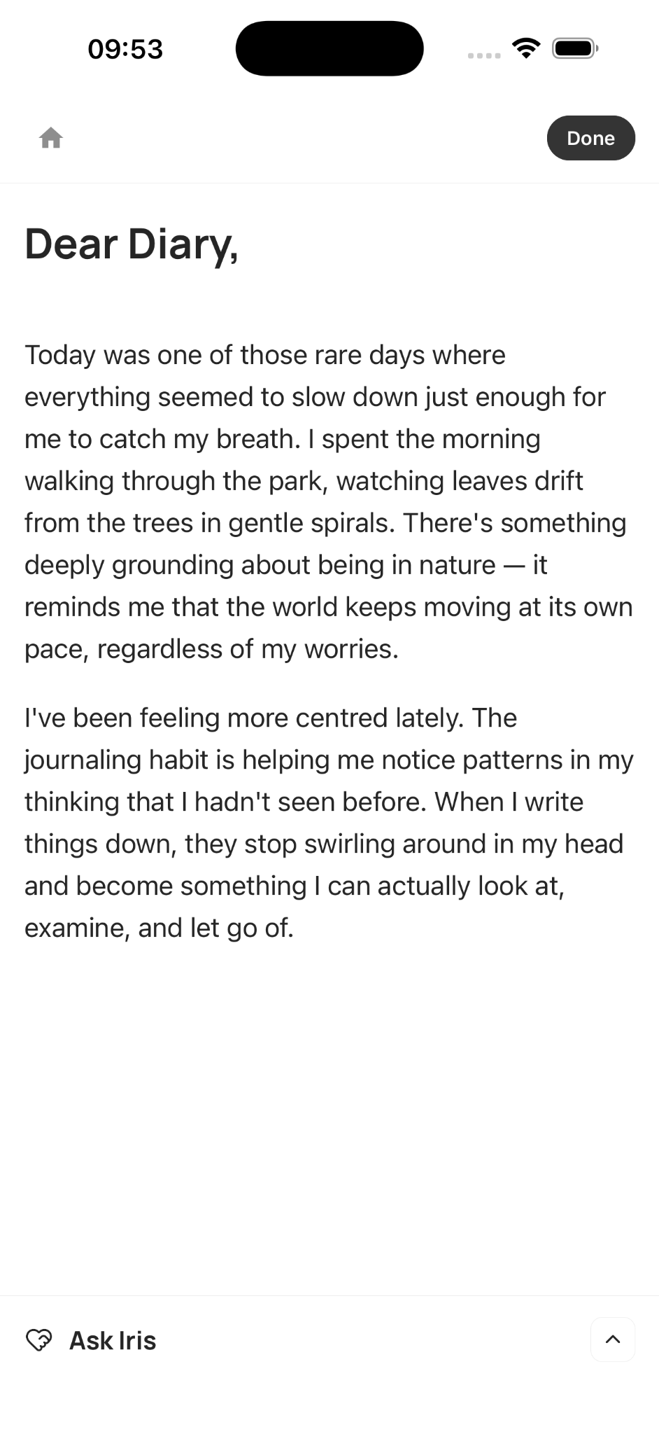 Journal entries
